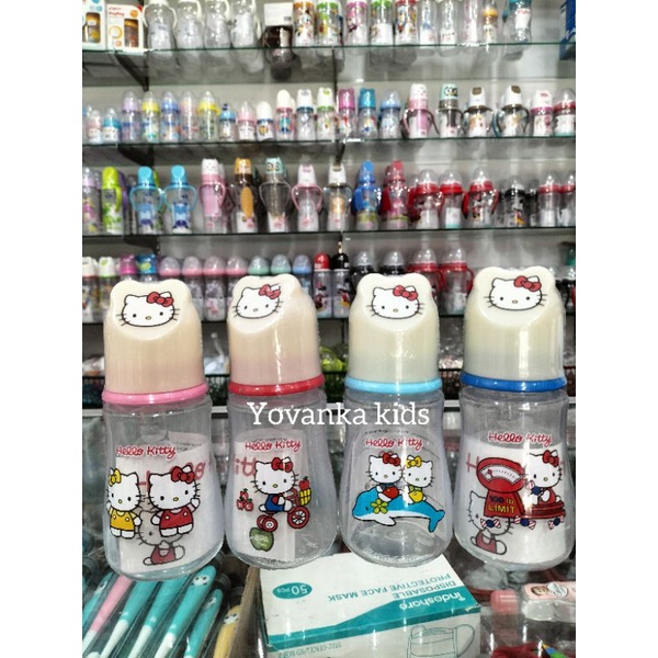 Botol Susu Bunny Karakter Hello Kitty 125ml sama 250ml Bpa Free