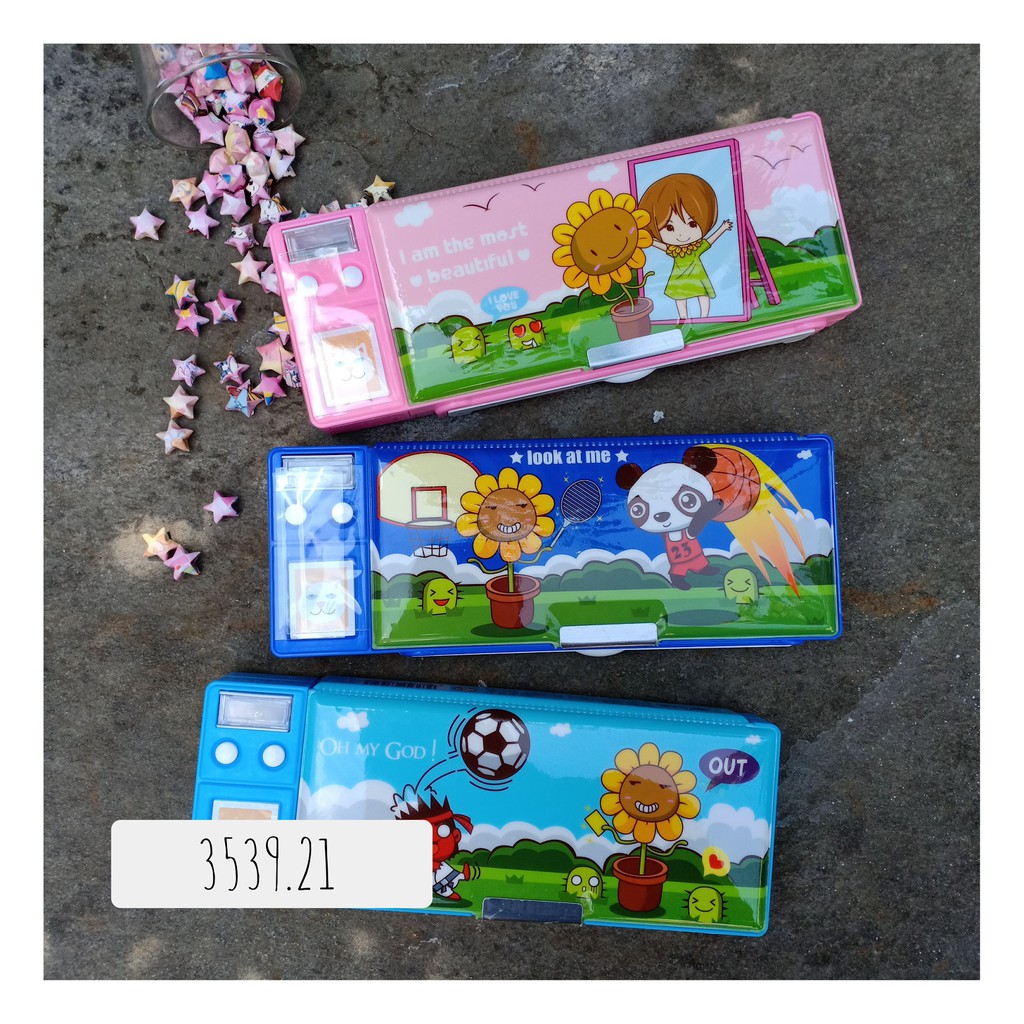 

tempat pensil magnet anak / pencil case / tempat pensil magnet import plus papan tulis