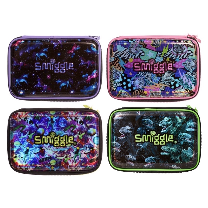 

Smiggle Pencil Case Hardtop Double Zipper Galaxy