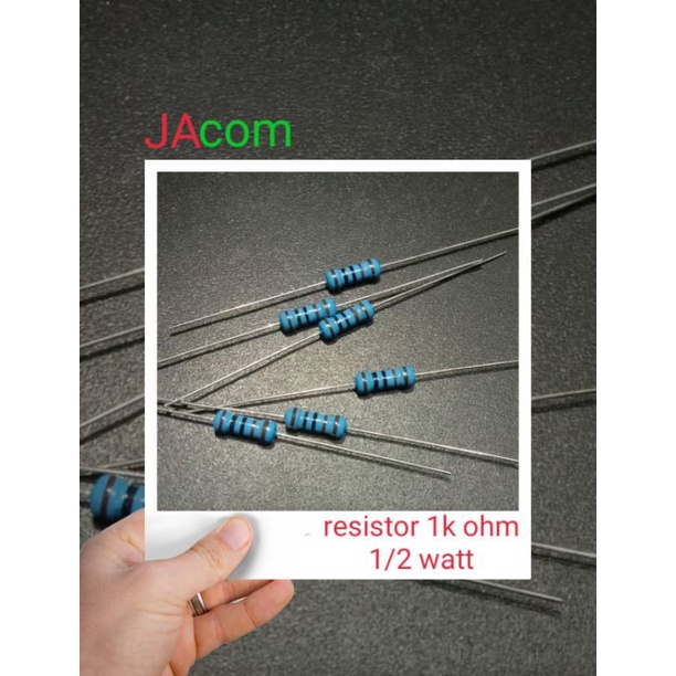 resistor 1k ohm 1/2 watt