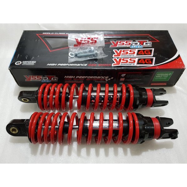 SHOCK YSS HYBRID DTG AEROX 155 MERAH