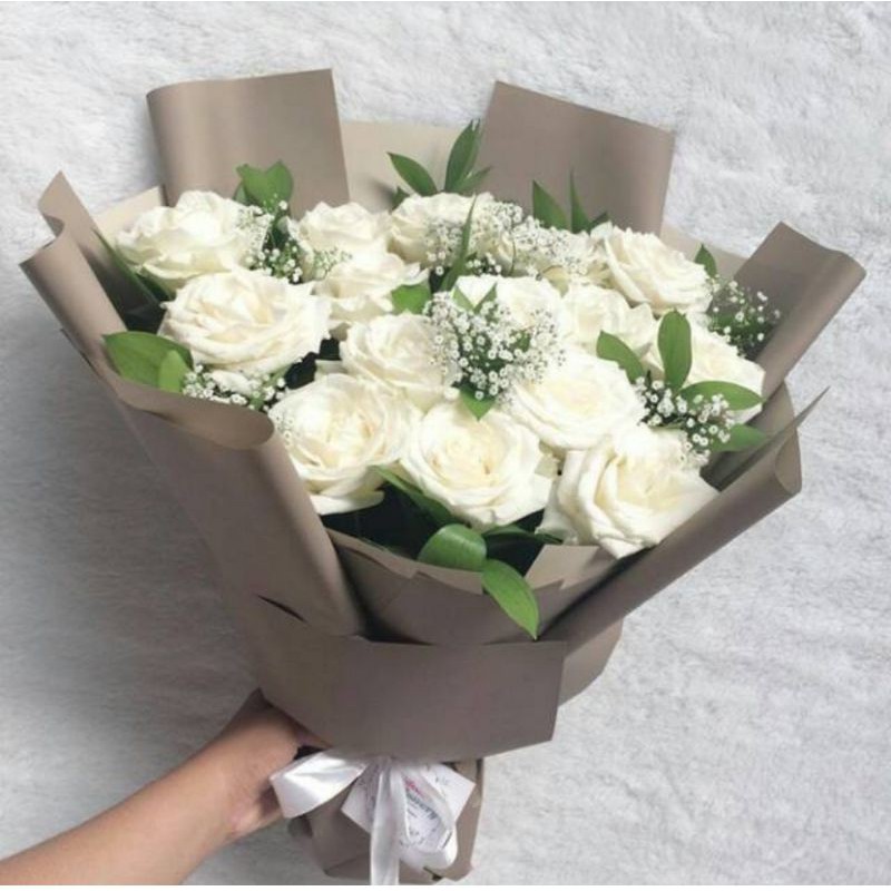 HAND BUKET BUNGA ASLI