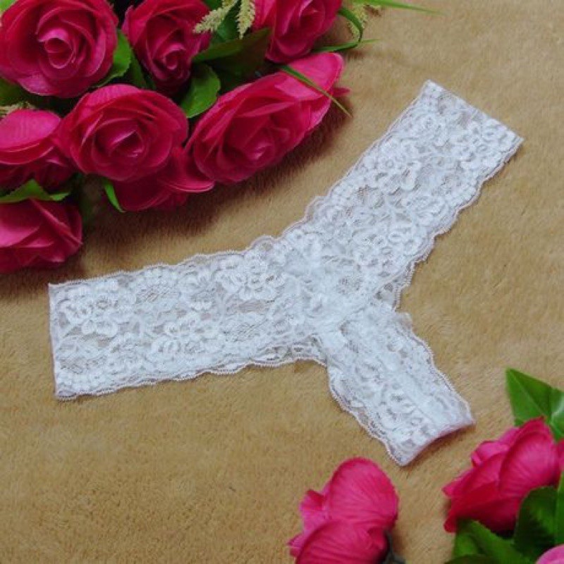 Sexy Lingerie Thong Gstring Underwear CD Brukat/Lace High Quality Transparan (CD-01)