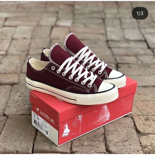 converse 70s low maroon