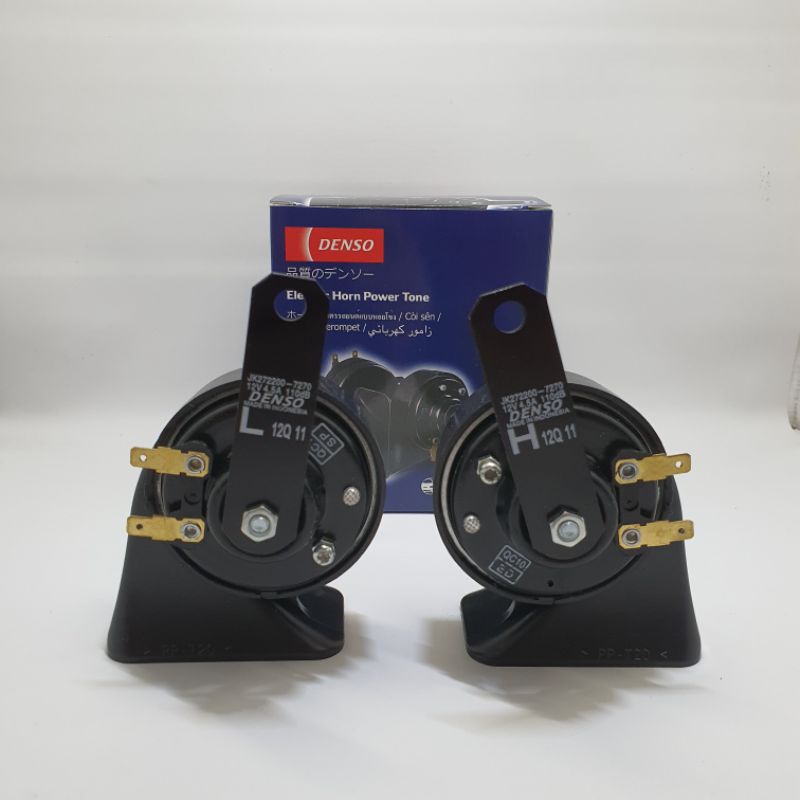 Klakson Keong Double Disc Denso Original Universal Set Mobil Motor