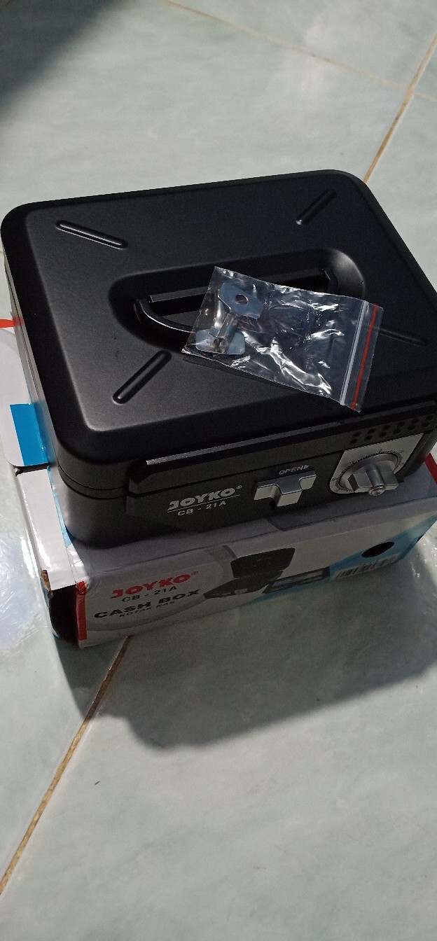 Cash Box Joyko Cb-21a / Kotak Penyimpanan Uang