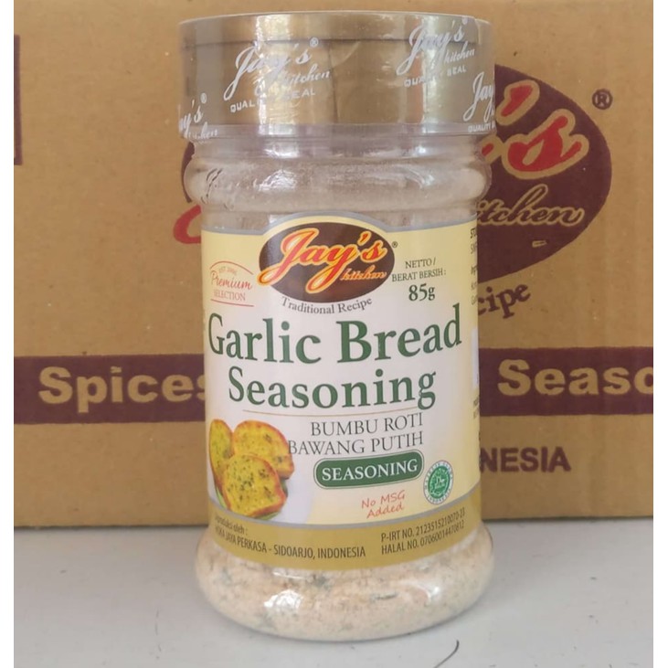 

TERLARIS Jays Garlic Bread Seasoning; Bumbu Roti Bawang Putih 85 gr BEST SELLER