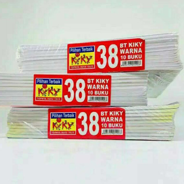 

BUKU TULIS KIKY 38 LEMBAR ECER SATUAN