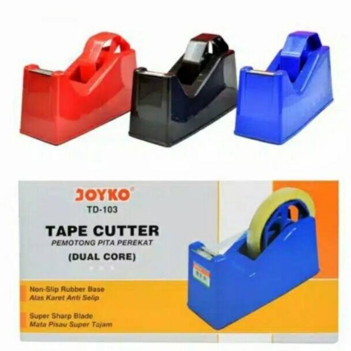 

(BISA COD) Tape Dispenser Besar JOYKO TD-103 Tempat Isolasi NEW Kode 765