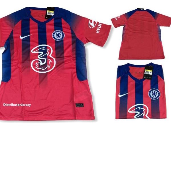 ➦ Jersey Bola Chelsea 3rd 2021 Grade ori - S ➶