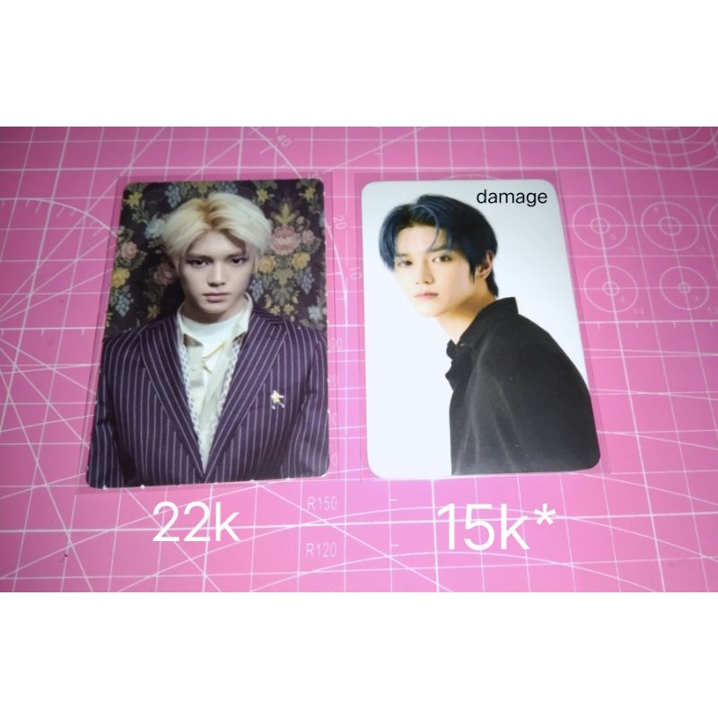 Photocard Bene Konsep Sg18 Sg21 Season's Greeting 2018-2021 Ktown Taeyong Nct 127 (booked)