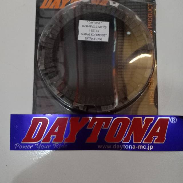 Kampas kopling plat kopling daytona asli satria f 150