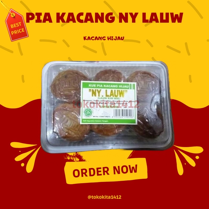 Mooncake Ny Lauw Kue Pia Ny Lauw Phia Kue Bulan Halal