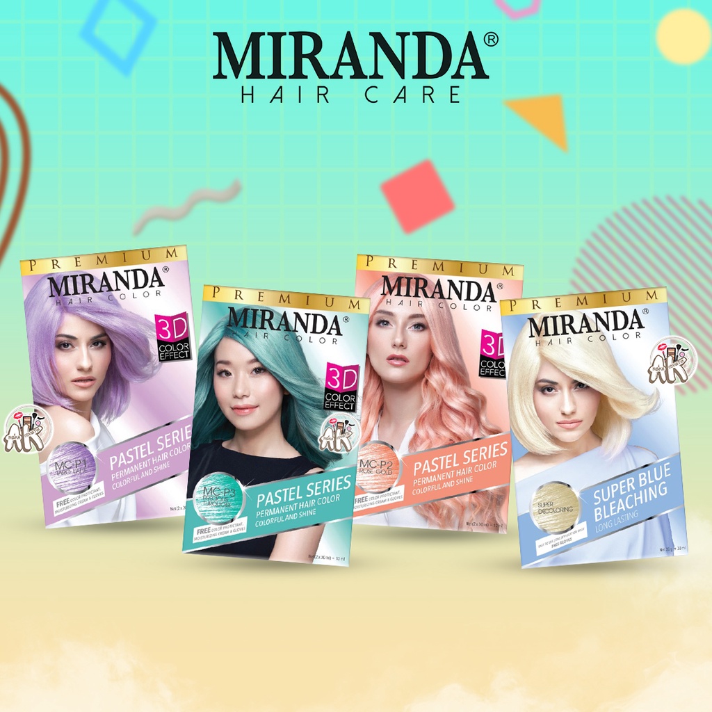 MIRANDA MAGIC HAIR COLOR PEWARNA RAMBUT