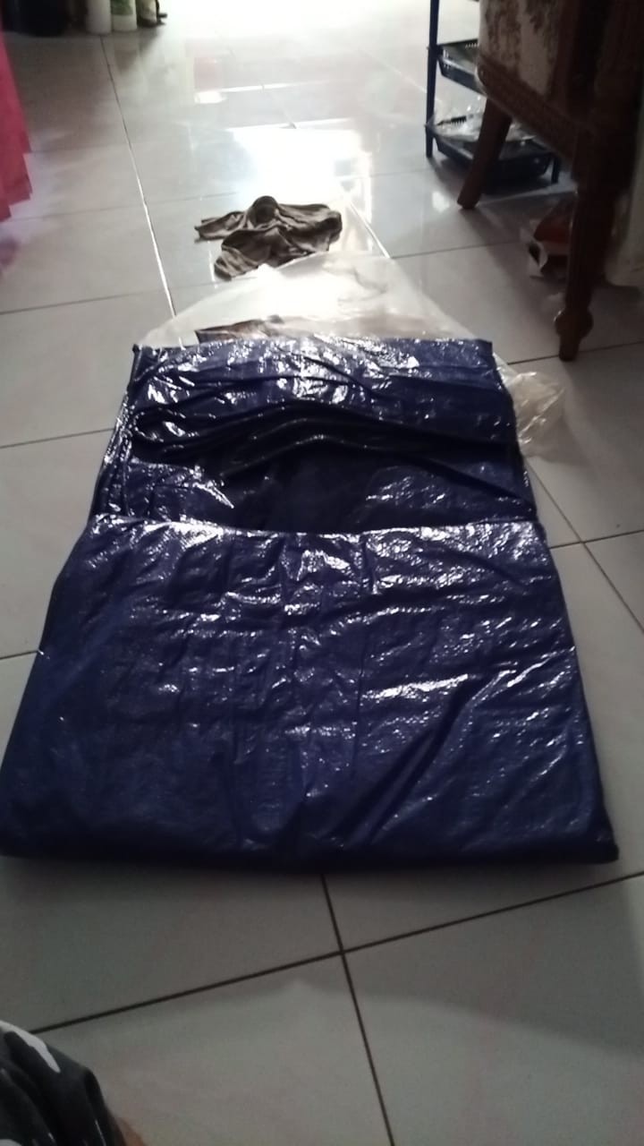 Terpal Plastik/terpal A3/terpal Tenda/terpal Jadi 4x5 Berkualitas Mgj