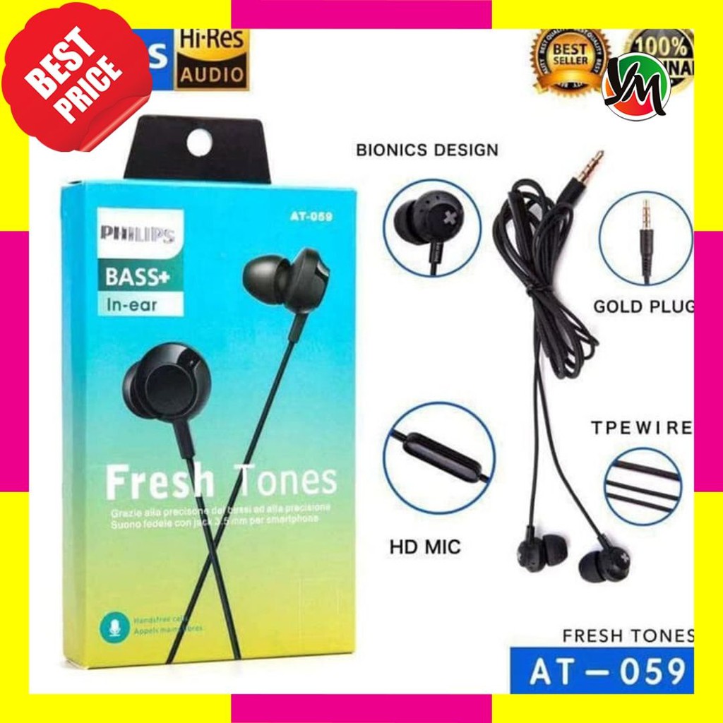 HANDSFREE PHILIPS AT-059 Earphone At059