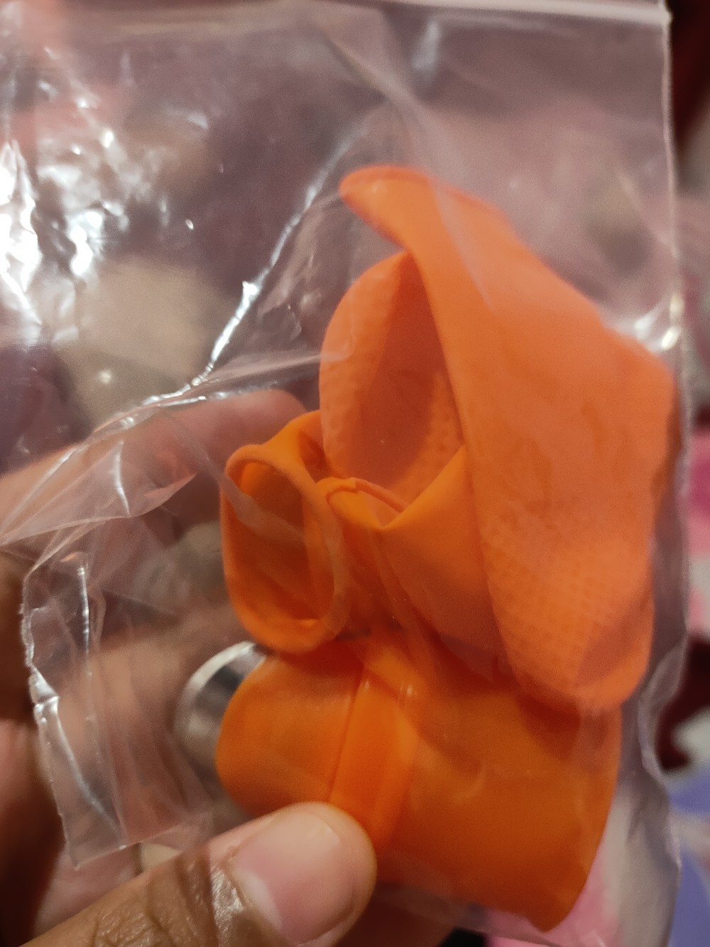 Sarung Jari Jempol Cover Pisau Pemotong Sayur Buah Untuk Peralatan Dapur Isi 6 Pcs Silicon