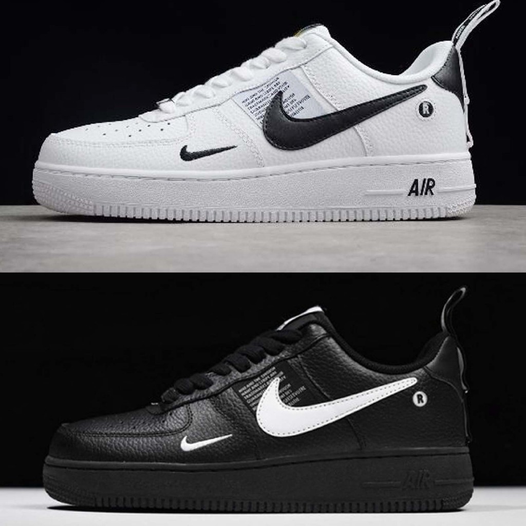 nike air force 1 hitam