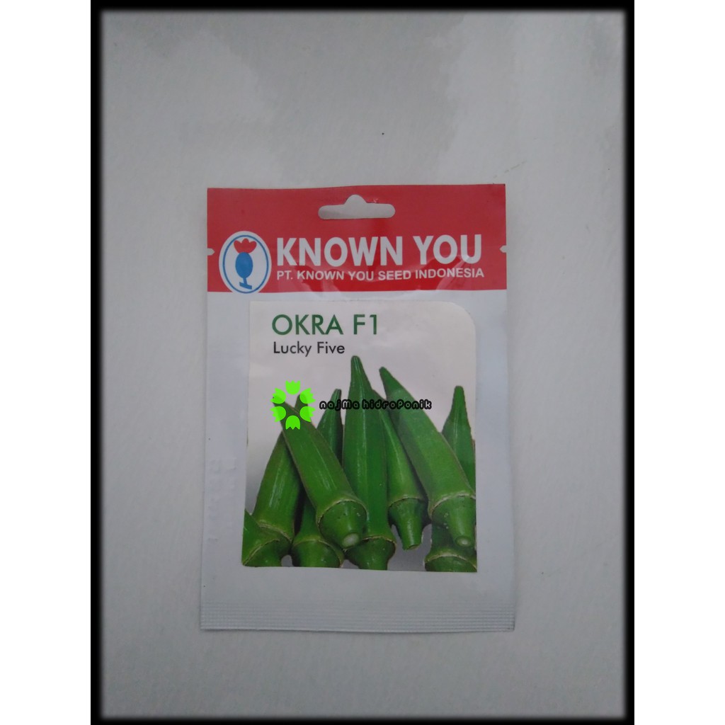 Benih/bibit Okra Hijau Pouch (Known You)