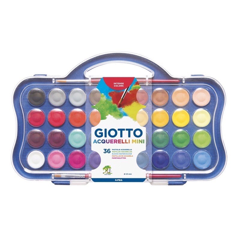 

Giotto Acquarelli Mini Watercolor 36 Color