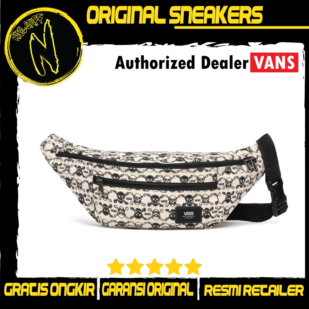 VANS BAG Anaheim Cross Body Pack Skulls (TAS/ Waistbag / CrosssBody ) Original Resmi BNIP
