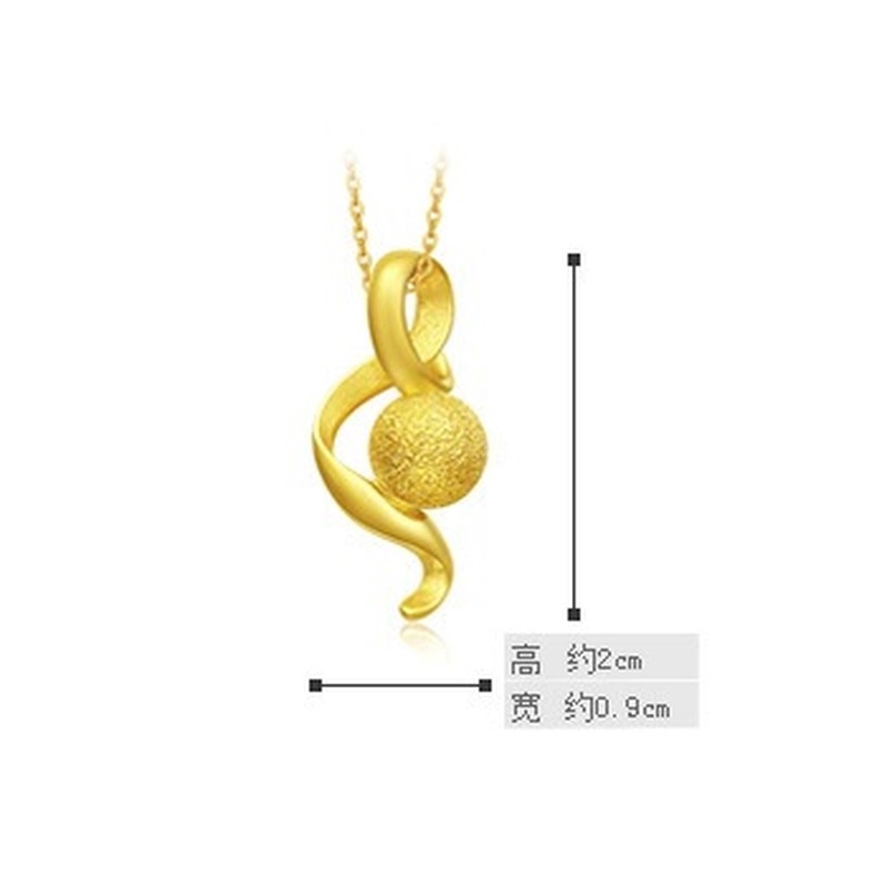 [Ready Stock]Fashion Gold Plated Water Drop Necklace Simple Musical Note Pendant