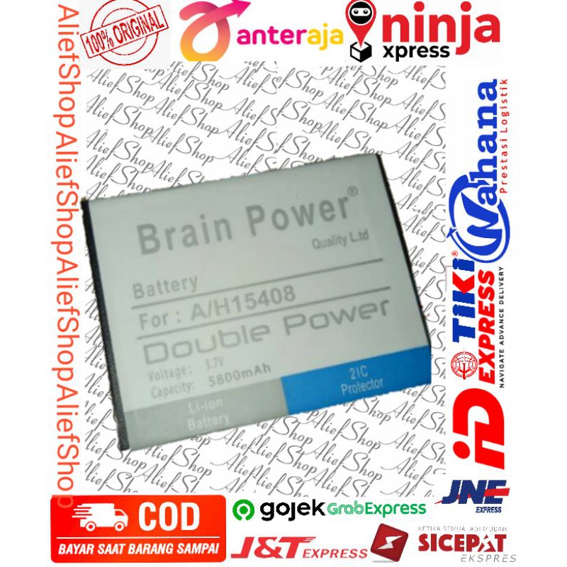 Batre Batrai Baterai Andromax A A16C3H B A26C4H Andromax B H15408 Brain Power Battery