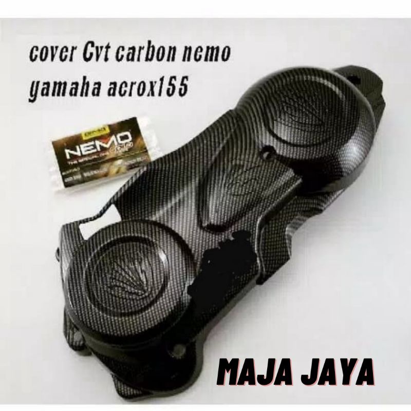 COVER TUTUP CVT AEROX 155 LEXI 125 KARBON NEMO
