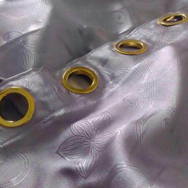 Gorden Polos Mewah Premium Embos Silver Hordeng Gordyn Korden