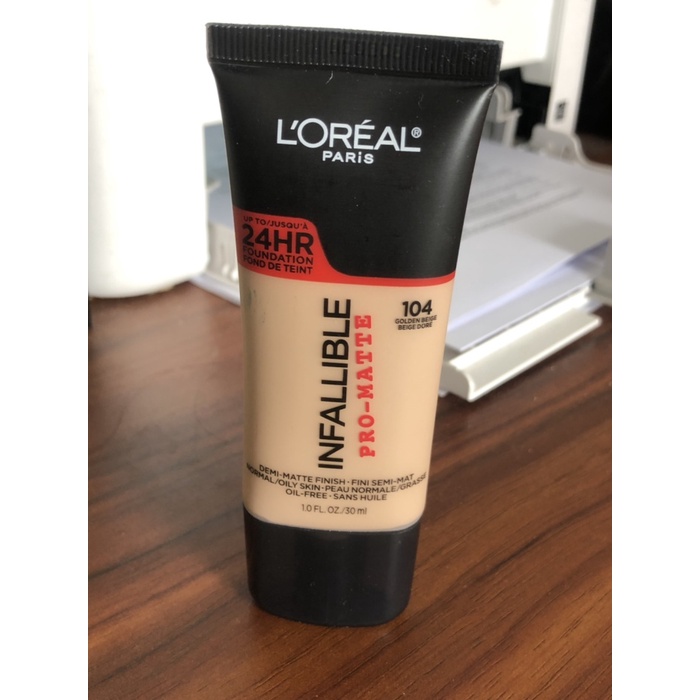 L'Oreal Paris Infallible Pro-Matte Foundation