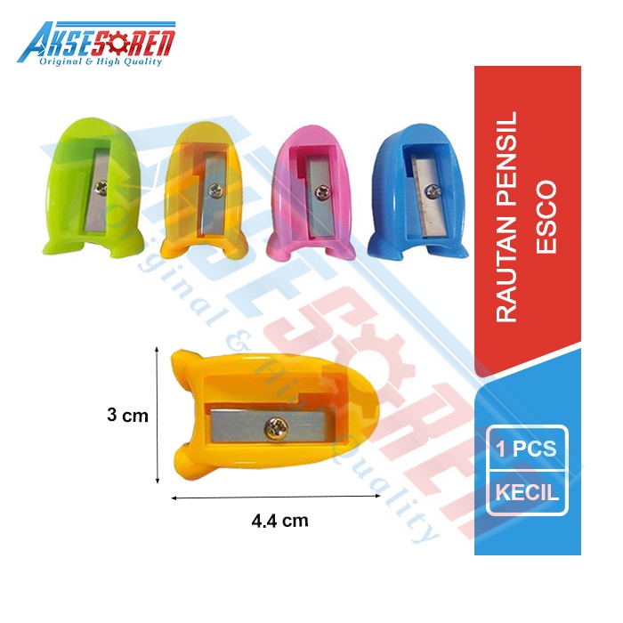 

Serutan Pensil Kecil Esco / Kerokan Rautan Super Tajam