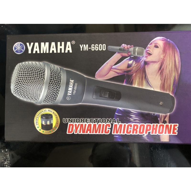 mic kabel yamaha/ mic ym 6600/mic