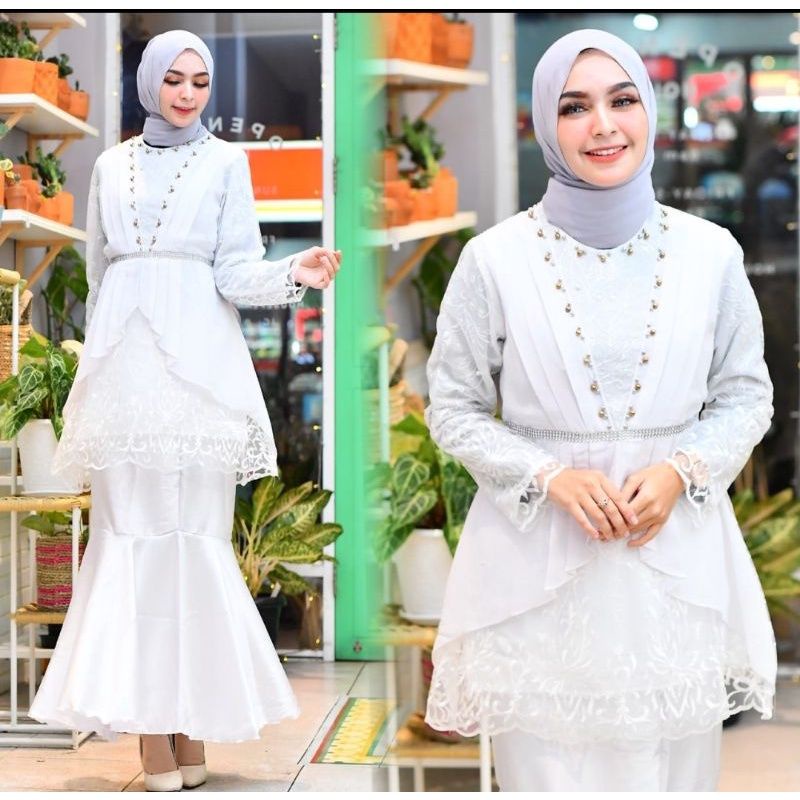 SETELAN KEBAYA TULLE MANAYA/REALPICT KEBAYA MODERN/BY PB