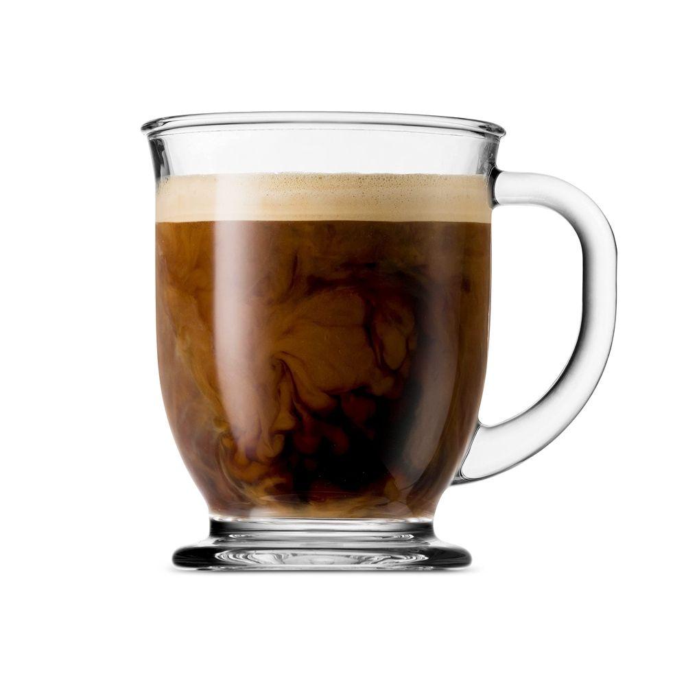 Lanfy Gelas Cangkir Kaca ins Untuk Jus Susu Dapur Dengan Pegangan Untuk Minuman Panas Dinking Gelas