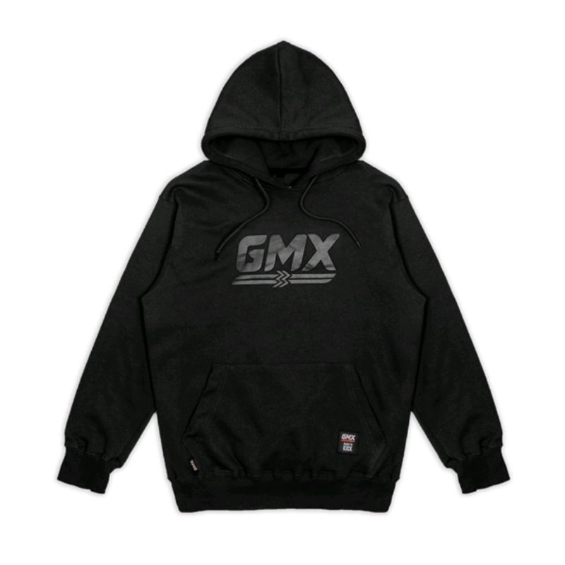 Geoff Max Hoodie Type Black - Bold