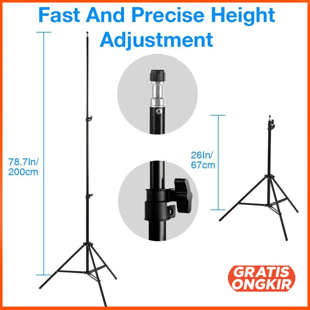 Alat Pencahayaan Lighting Kit Backdrop - LD-TZ30