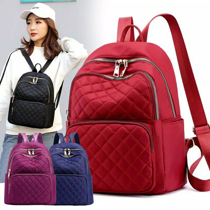 2.2 COD SALE CHIBAO RANSEL BACKPACK MULTIFUNGSI PRIA/WANITA MUAT LAPTOP UK. 28X33X15 CM | BACKPACK RANSEL MULTIFUNGSI MERAH, HITAM, MAROON, NAVY | RANSEL PRIA/WANITA | BACKPACK LAPTOP | RANSEL PUNGGUNG WANITA | RANSEL MUAT LAPTOP | RANSEL WANITA