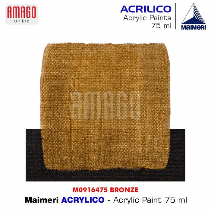 MAIMERI ACRILICO - ACRYLIC PAINT - BRONZE - 75ML - M0916475