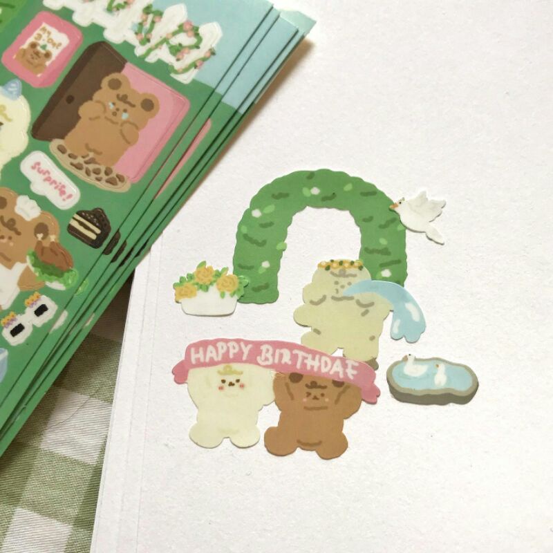 

Garden Party | DECO JOURNAL STICKER