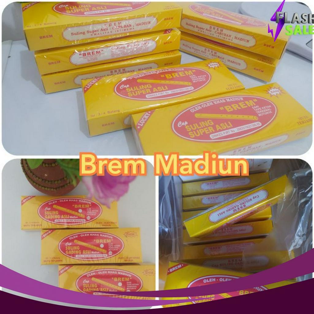 

SPECIAL PROMO BREM SULING GADING ASLI MADIUN ISI 4 BATANG