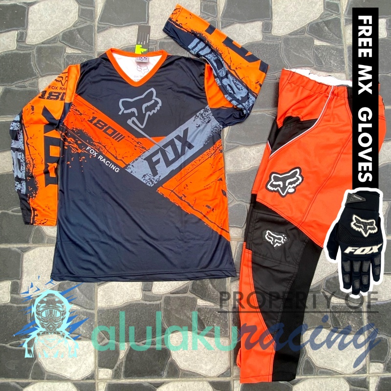 Jersey &amp; Celana MX Trail Motocross - Paket Bundling FOCT1705-F41