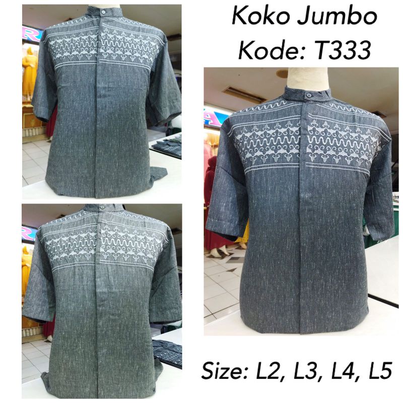 koko jumbo lengan pendek- Albatar