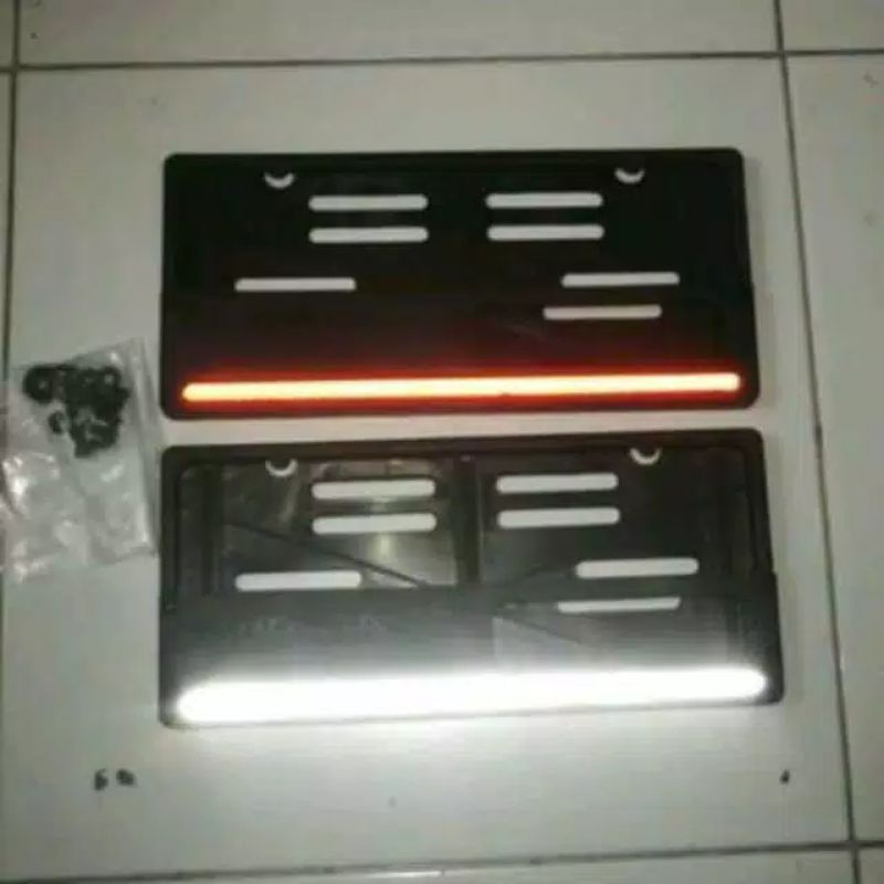 Cover tempat plat nomor motor original honda AHM vario beat scoopy pcx adv genio supra cb