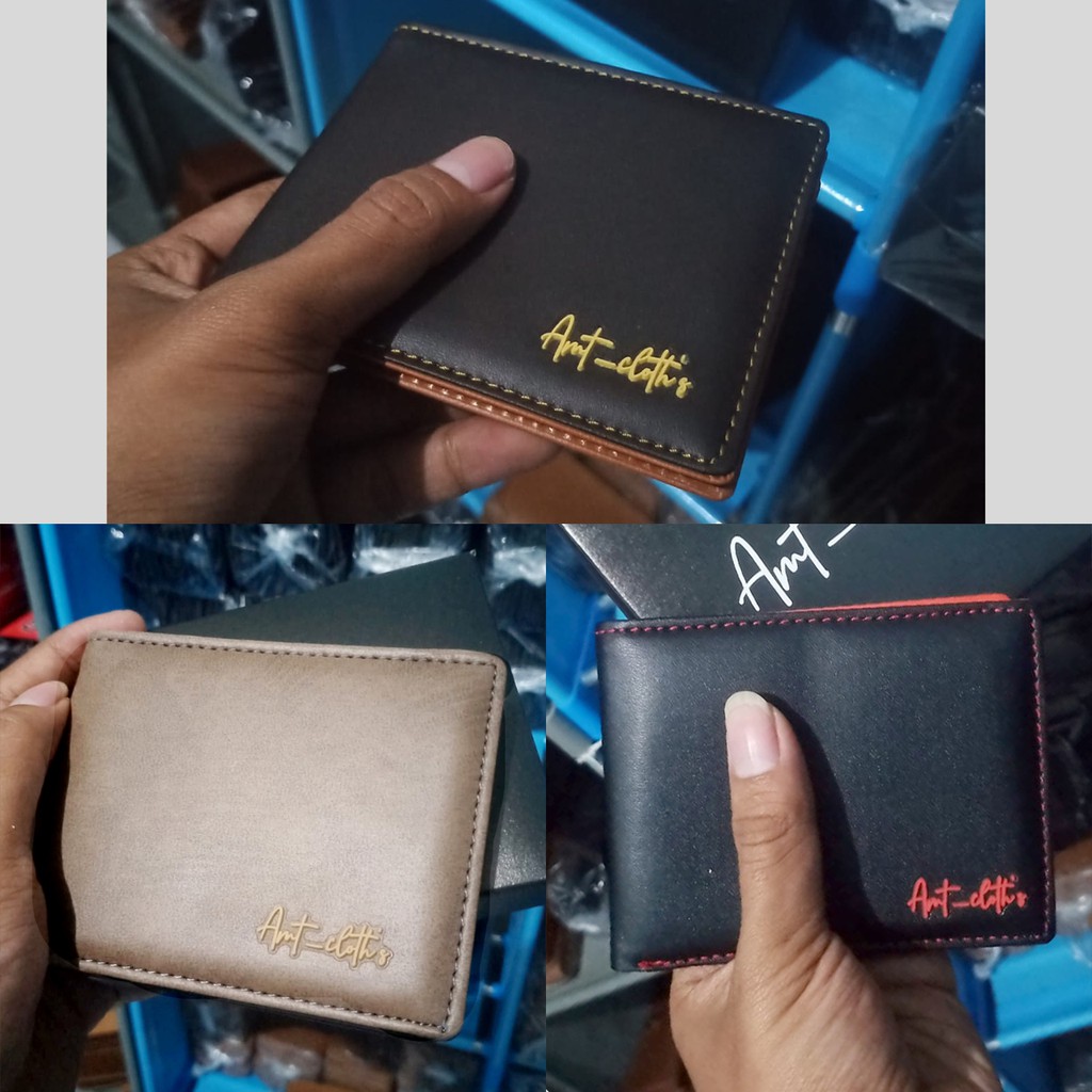 dompet distro cowok ori terbaru amt c'loths (real pic)