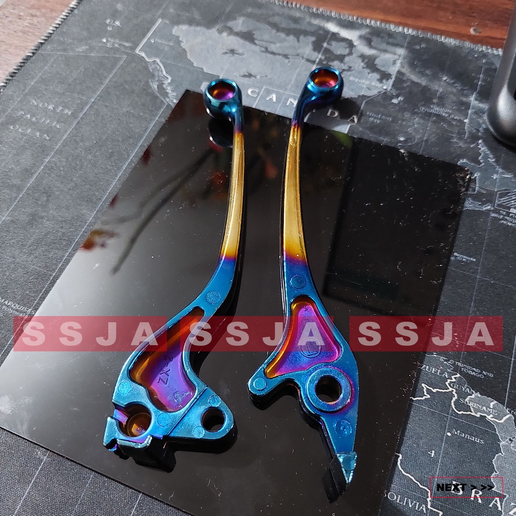 Handle Rem 2 tone Motor Beat karbu / scoopy karbu / vario 110 karbu full cnc - Non Esp SPV