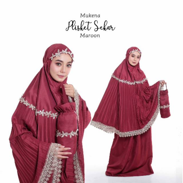 Mukena plisket