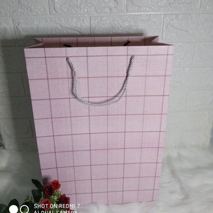 

✨ BISA COD ✨ paper bag satuan 27x10x40c