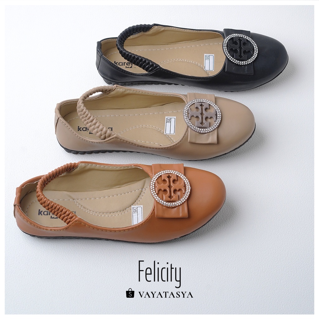 Vayatasya Karenina | Felicity / Sepatu Slip on anak perempuan flat