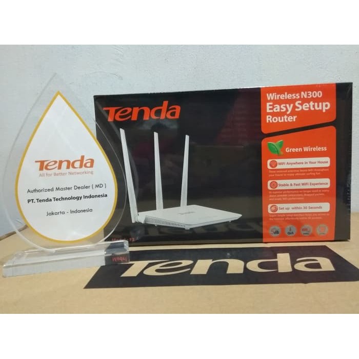 TENDA F3 300Mbps Network Wifi Router