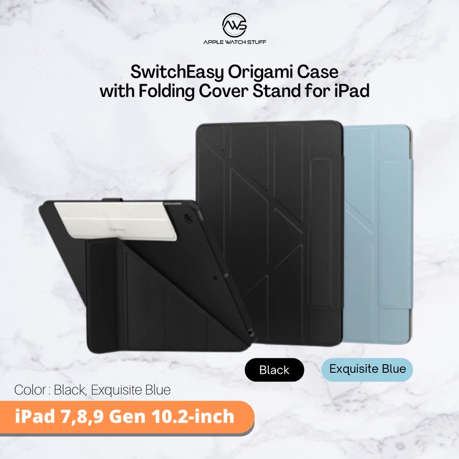 SwitchEasy Origami Case with Folding Cover Stand for iPad 7/8/9 10.2&quot;